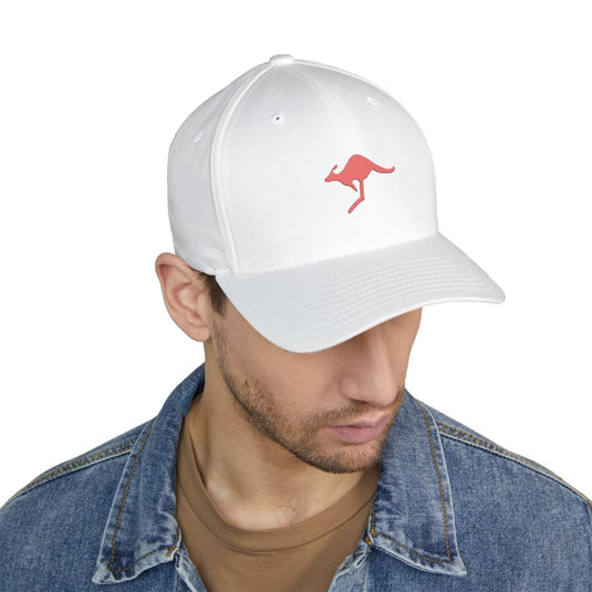 Embroidered Kangaroo Australian Military Flexfit Baseball Cap - Cadetshop