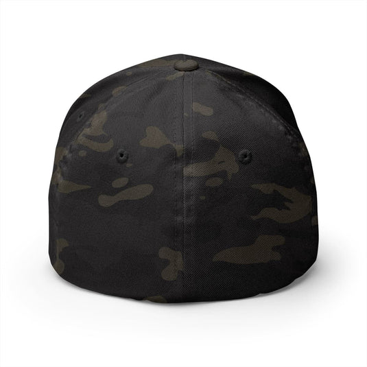 Embroidered Kangaroo Australian Military Flexfit Baseball Cap - Cadetshop