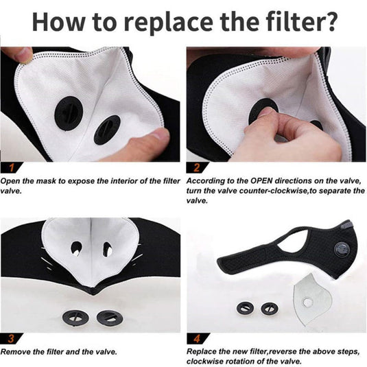 Facemask with Filter - Cadetshop