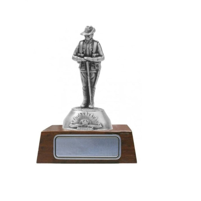 Figurine Pewter ANZAC Australian Army Resting on Arms - Cadetshop