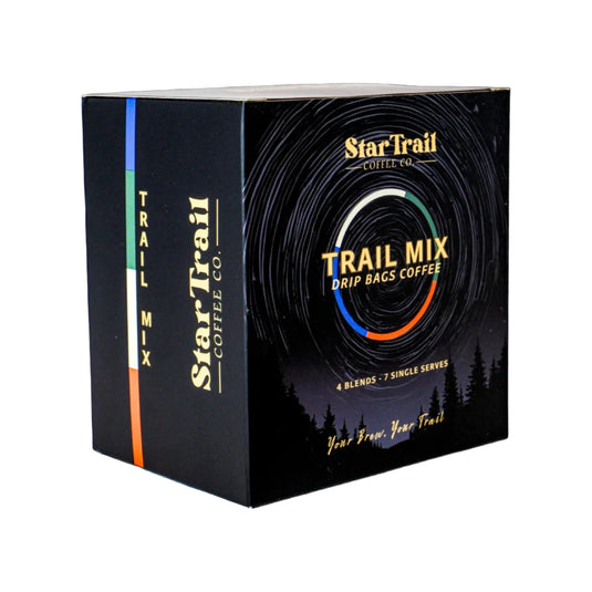 Star Trail Camp Coffee Trail Mix Sample Drip Bags