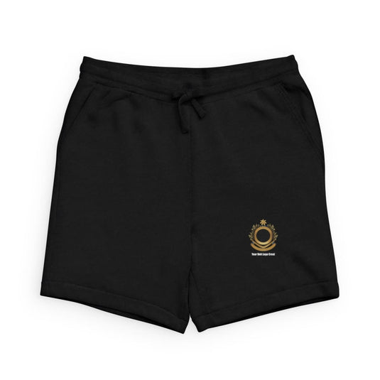 Fleece Sweatshort Custom Logo Crest - Cadetshop