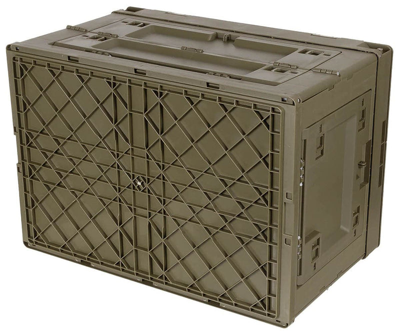 Load image into Gallery viewer, Fold Down Storage Box 60L OD Green - Cadetshop
