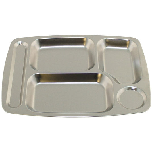 Fox Canteen tray stainless steel 36 x 27 x 2 cm - Cadetshop