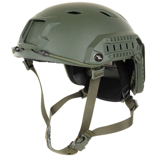Helmet US FAST Paratroopers ABS Plastic OD Green - Cadetshop