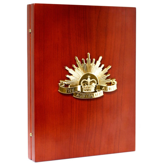 History of the Rising Sun Hat Badge Collection. - Cadetshop