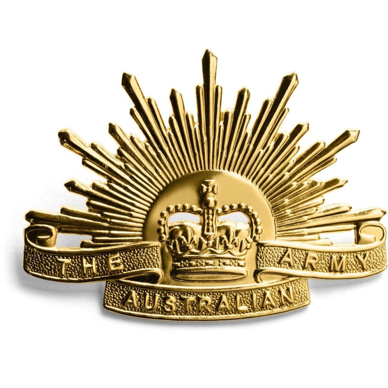 Load image into Gallery viewer, History of the Rising Sun Hat Badge Collection. - Cadetshop

