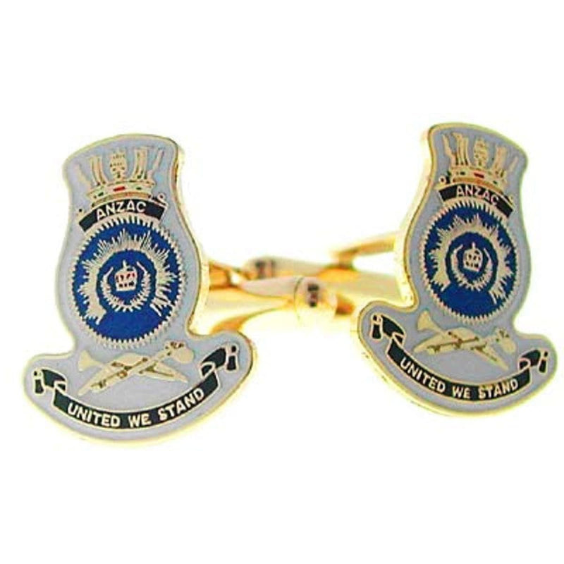 Load image into Gallery viewer, HMAS ANZAC Cuff links - Cadetshop
