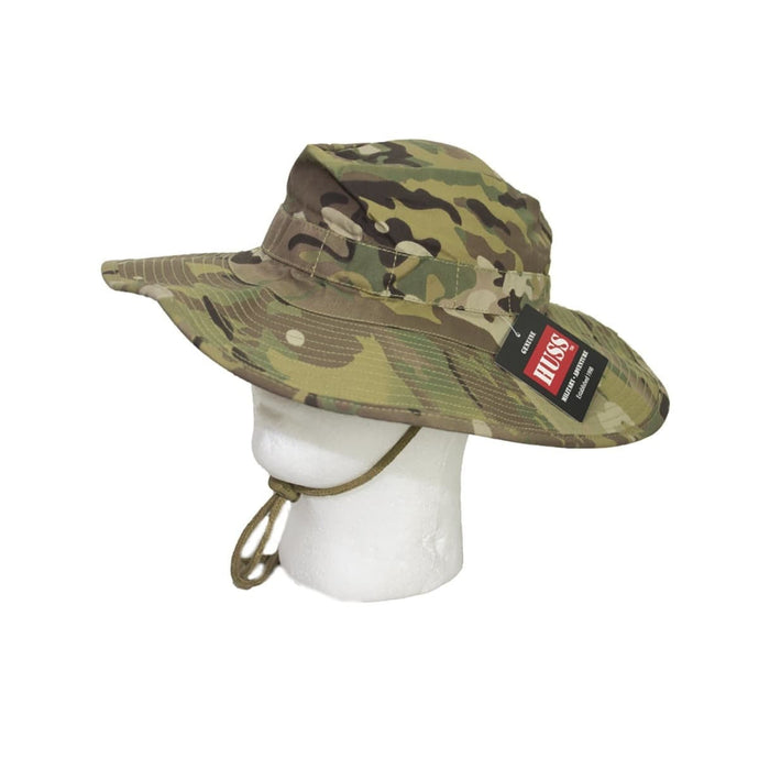 HUSS Wide Brimmed Boonie Hat Multicam - Cadetshop