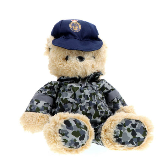 Navy Bear Gift 40cm - Cadetshop