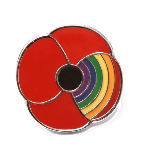 Inclusion and Respect Poppy Lapel Pin - Cadetshop