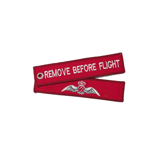 Key Tag Royal Australian Air Force ACO Wings Remove Before Flight - Cadetshop