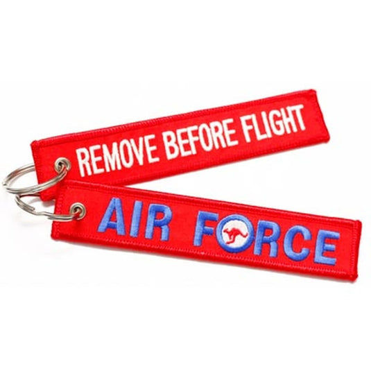 Key Tag Royal Australian Air Force RAAF Remove Before Flight - Cadetshop