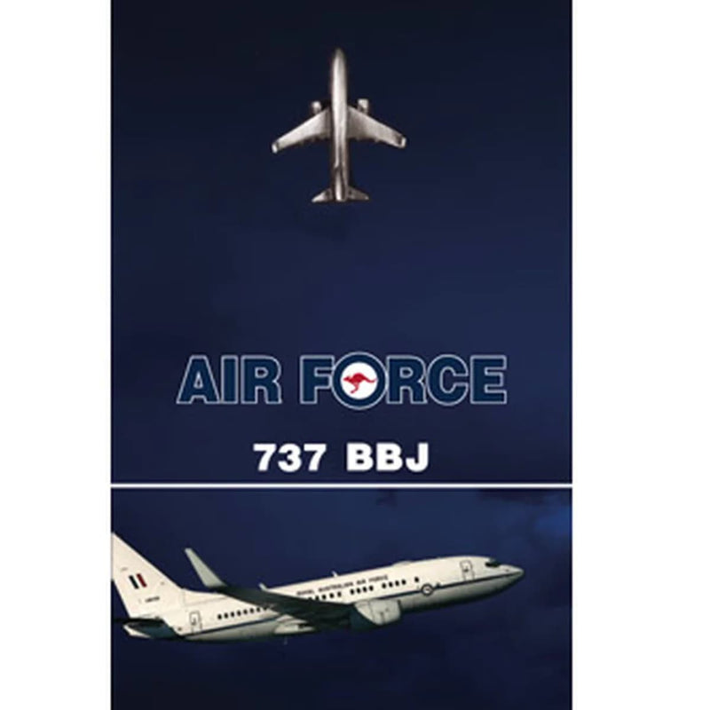Load image into Gallery viewer, Lapel Pin RAAF Aircraft 737 BBJ - Cadetshop
