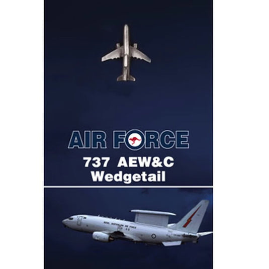 Lapel Pin RAAF Aircraft 737 Wedgetail - Cadetshop