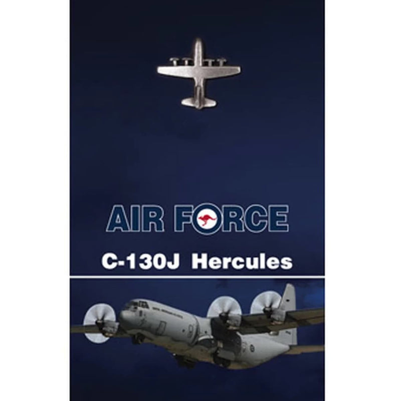 Load image into Gallery viewer, Lapel Pin RAAF Aircraft C-130J Hercules - Cadetshop
