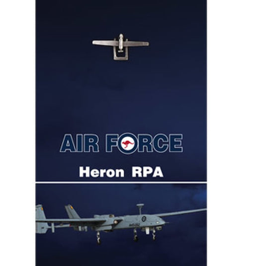 Lapel Pin RAAF Aircraft Heron UAV - Cadetshop
