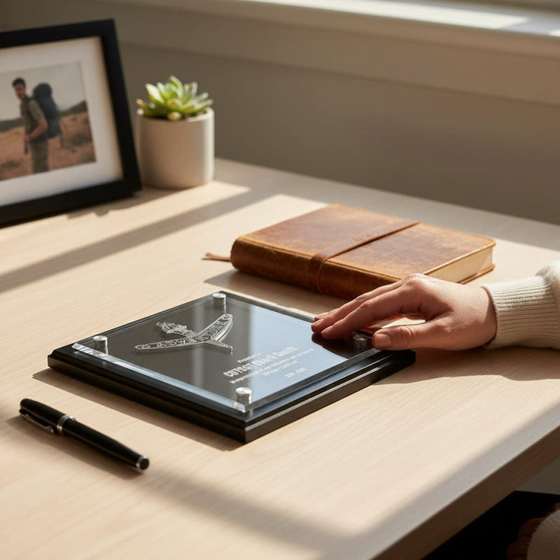 Load image into Gallery viewer, Custom Presentation Plaque Adventure Award Acrylic
