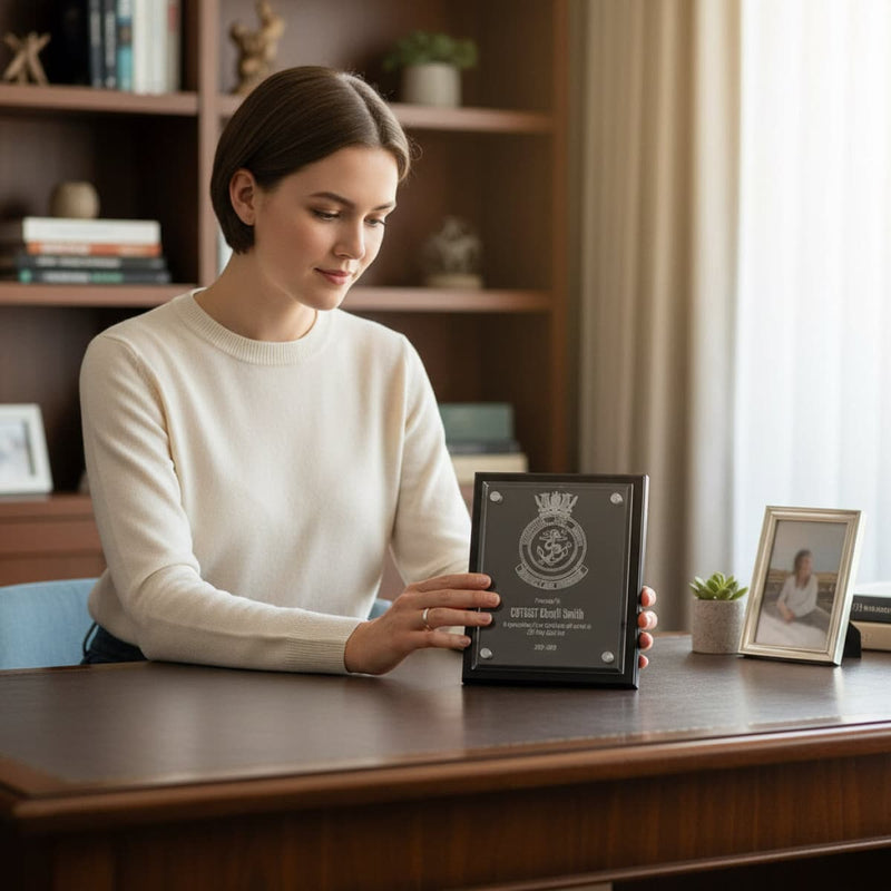 Load image into Gallery viewer, Custom Presentation Plaque ANC Acrylic - Cadetshop
