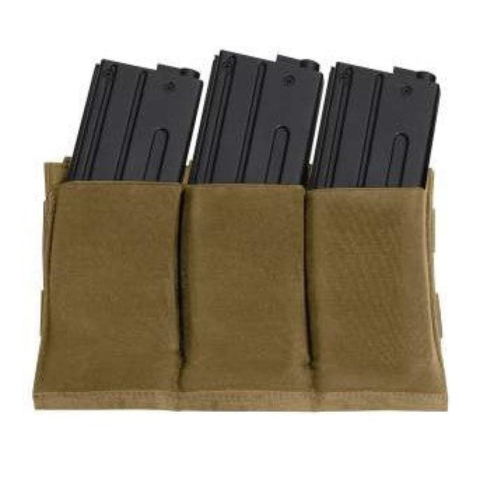 Lightweight 3 Mag Elastic Retention Pouch - Cadetshop