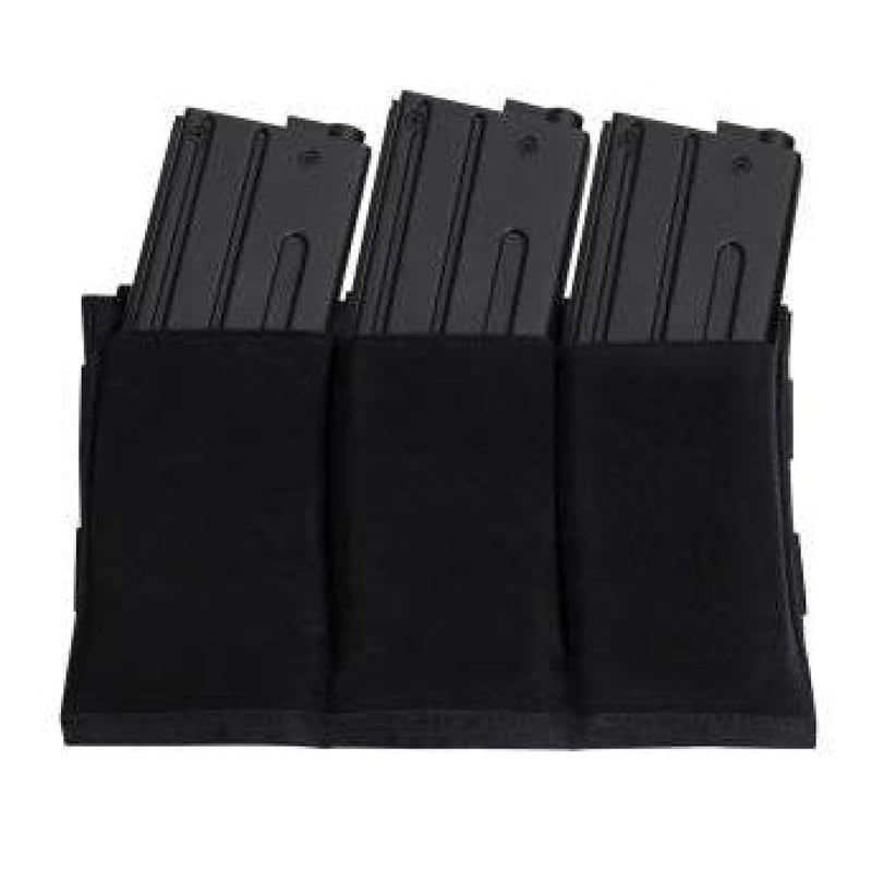 Load image into Gallery viewer, Lightweight 3 Mag Elastic Retention Pouch - Cadetshop
