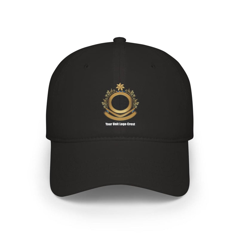 Load image into Gallery viewer, Low Profile Baseball Cap Custom Unit Crest Logo - Cadetshop
