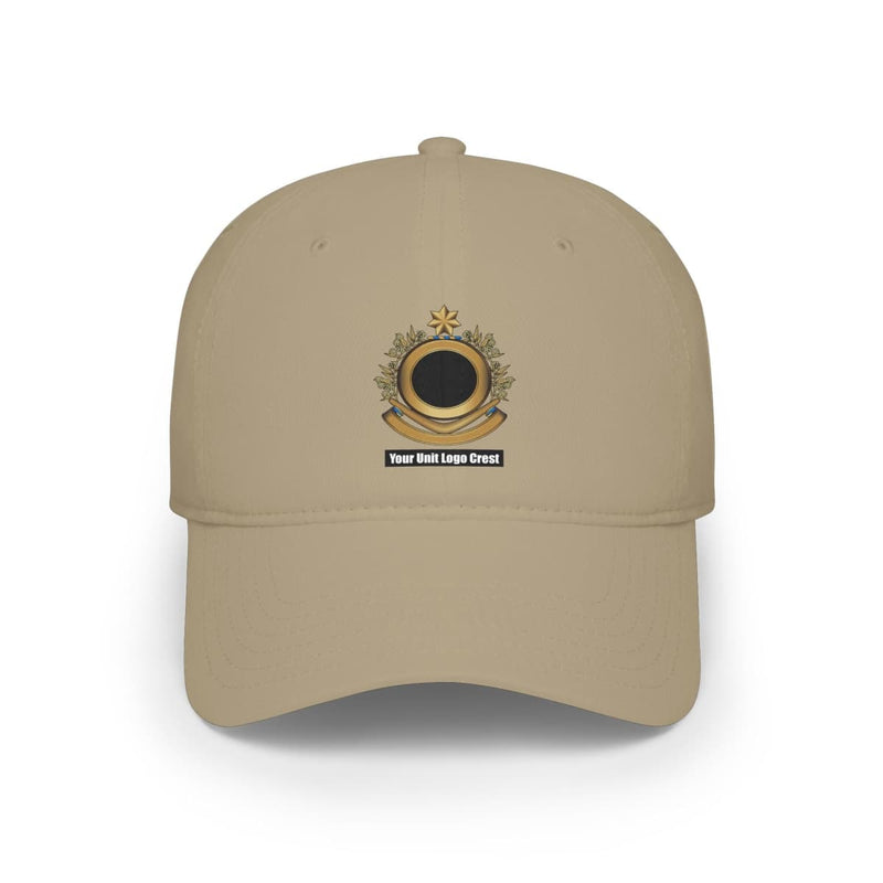 Load image into Gallery viewer, Low Profile Baseball Cap Custom Unit Crest Logo - Cadetshop

