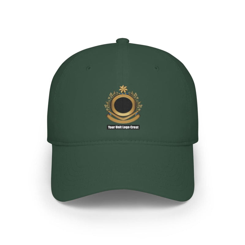 Load image into Gallery viewer, Low Profile Baseball Cap Custom Unit Crest Logo - Cadetshop
