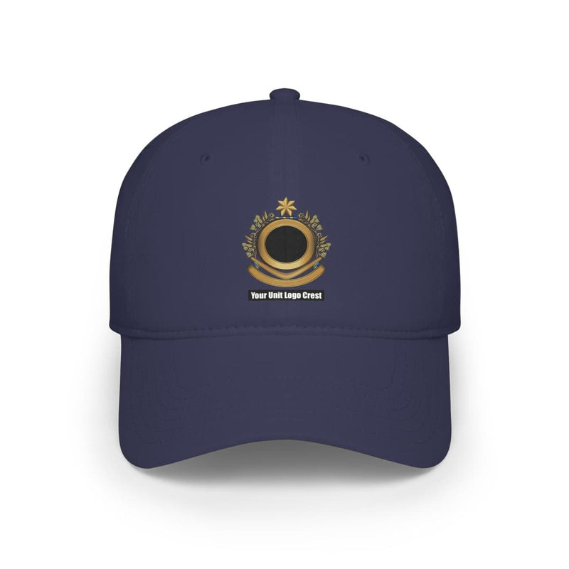 Load image into Gallery viewer, Low Profile Baseball Cap Custom Unit Crest Logo - Cadetshop
