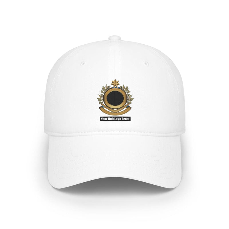 Load image into Gallery viewer, Low Profile Baseball Cap Custom Unit Crest Logo - Cadetshop
