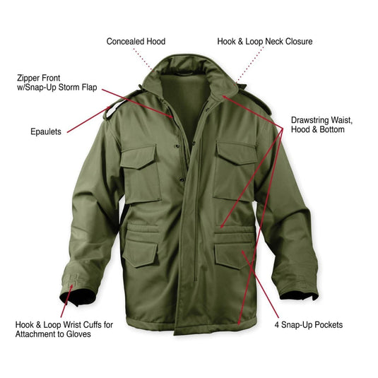 M65 Soft Shell Military Tactical Jacket - Cadetshop