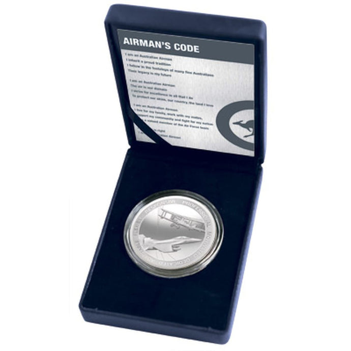 Medallion Airmans Code Royal Australian Air Force in Box - Cadetshop