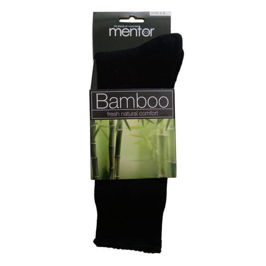 Mentor Bamboo socks Black - Cadetshop