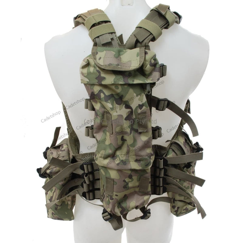 Load image into Gallery viewer, MFH Tactical Vest Harness Operations Camouflage - Cadetshop
