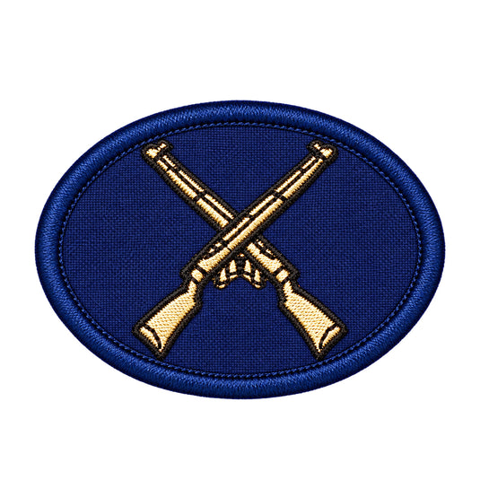 Embroidered Australian Made Cross Rifle Patch Mess Dress - Cadetshop