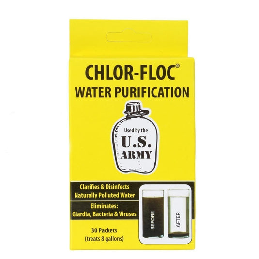 Military Water Purification Chlor-Floc - Cadetshop