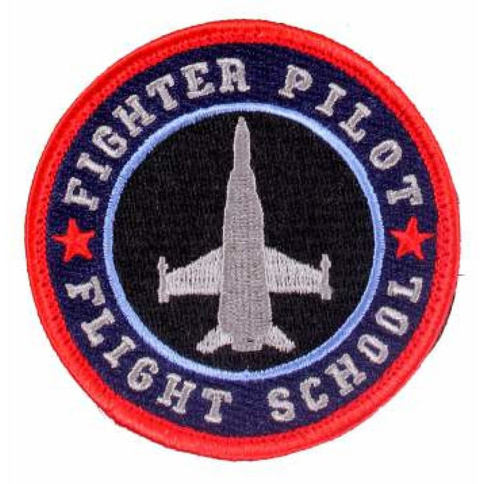 Morale Patch Fighter Pilot School Patch With Hook Back - Cadetshop