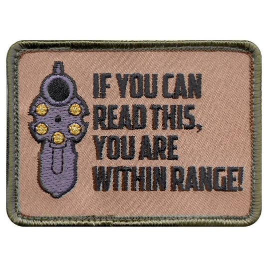 Morale Patch If You Can Read This with Hook Back - Cadetshop