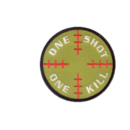 Morale Patch One Shot One Kill - Cadetshop