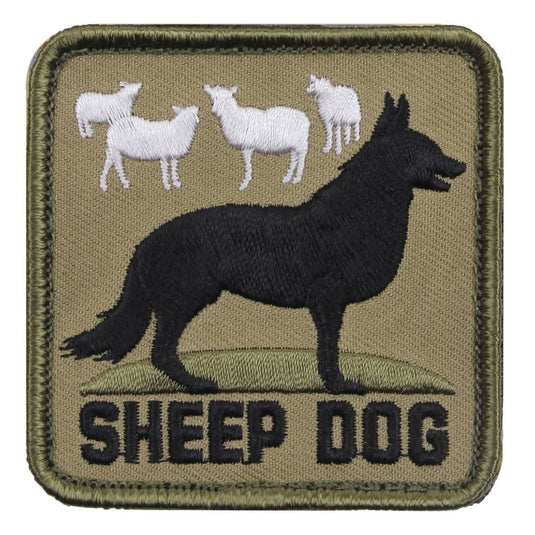 Morale Patch Sheep Dog With Hook Back - Cadetshop