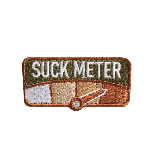 Morale Patch Suck Meter Patch With Hook Back - Cadetshop