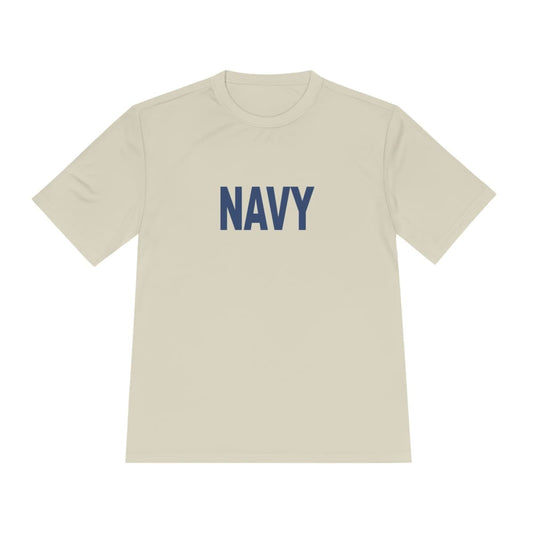 Navy Sports Unisex Moisture Wicking Tee - Cadetshop