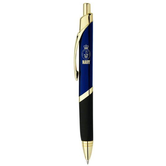 Navy Tri Grip Pen - Cadetshop