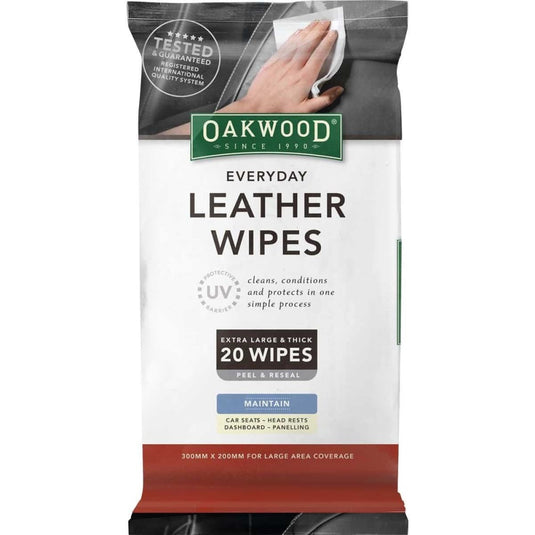 Oakood Everyday Leather Wipes - Cadetshop