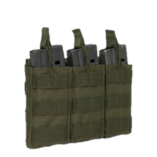 Open Top Triple Mag Pouch MOLLE - Cadetshop