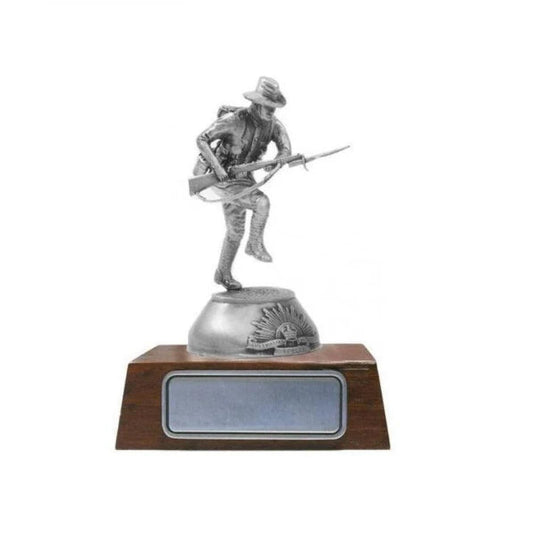 Pewter Charging Digger Figurine - Cadetshop