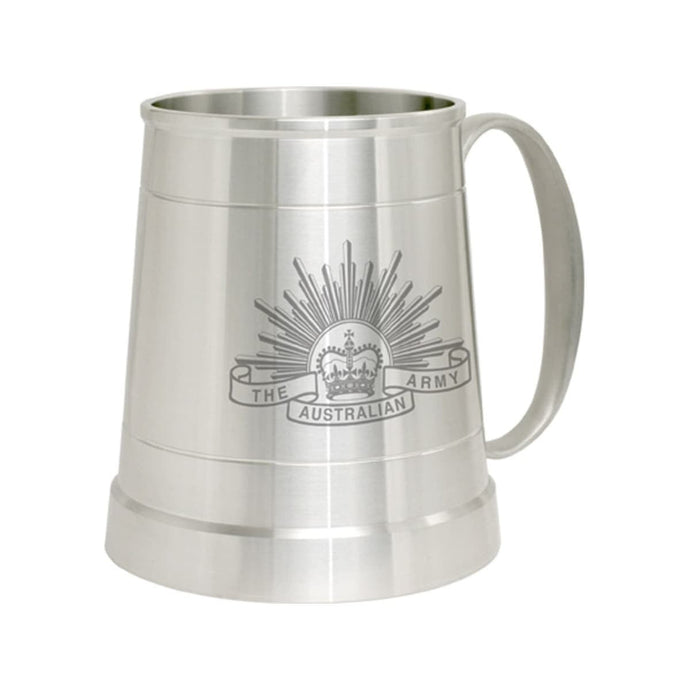 Pewter Tankard Australian Army Engraved - Cadetshop