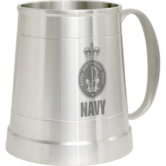 Pewter Tankard Royal Australian Navy Engraved - Cadetshop