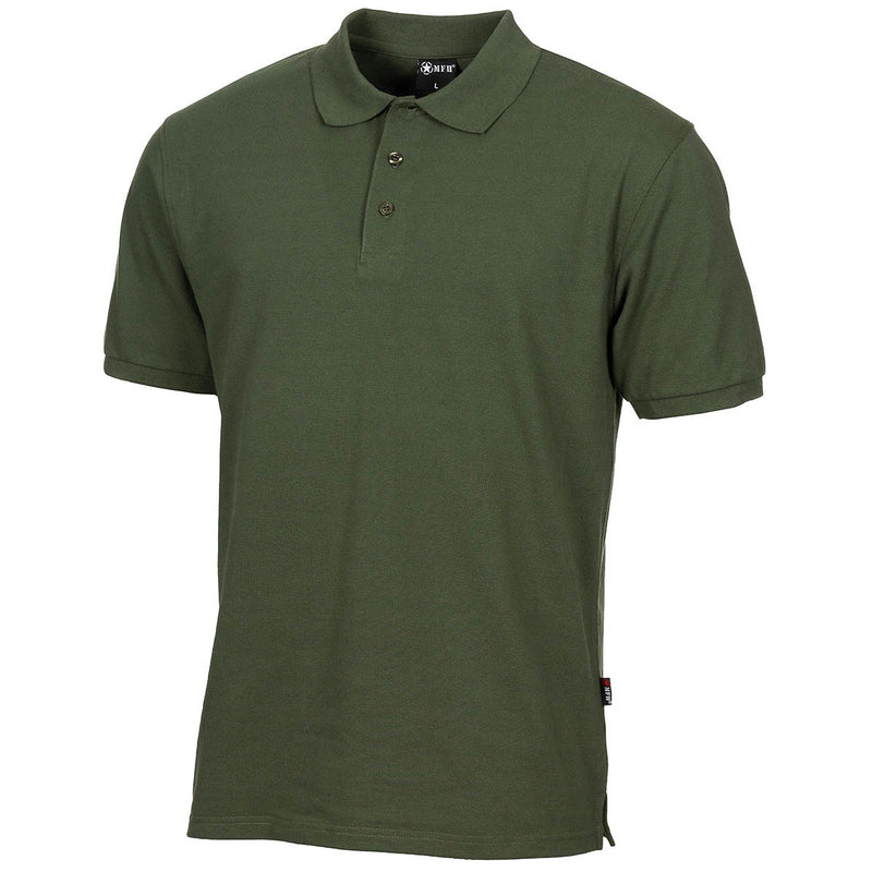 Load image into Gallery viewer, Polo Shirt Olive Drab Cotton/Poly - Cadetshop

