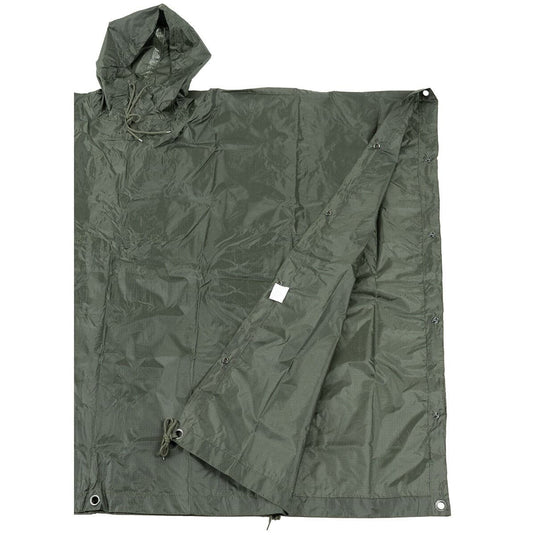 Poncho Rip-Stop Military Olive Drab - Cadetshop